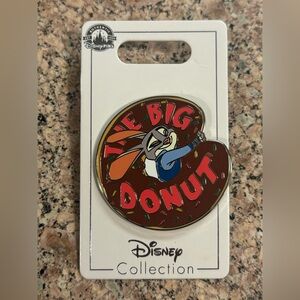 Disney Parks Judy Hopps Zootopia The Big Donut Pin New With Card